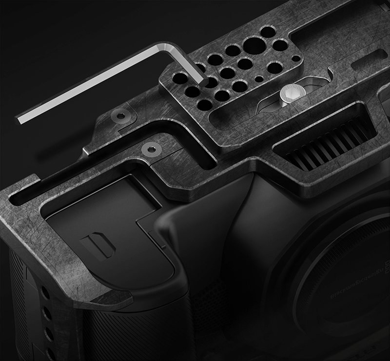 Клетка Tilta Basic Kit  для BMPCC 4K/6K Tactical Finish Клетка Tilta Basic Kit  для BMPCC 4K/6K Tactical Finish