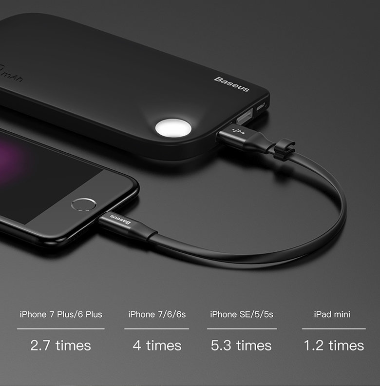 Внеший аккумулятор Baseus FAN DUAL MT-M11 8000mAh Белый Внеший аккумулятор Baseus FAN DUAL MT-M11 8000mAh Белый