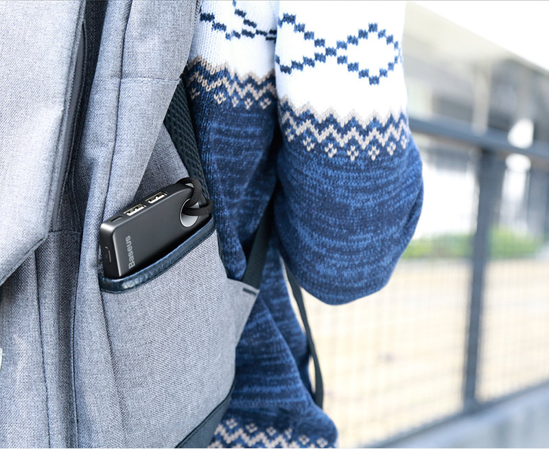 Внеший аккумулятор Baseus FAN DUAL MT-M11 8000mAh Белый Внеший аккумулятор Baseus FAN DUAL MT-M11 8000mAh Белый