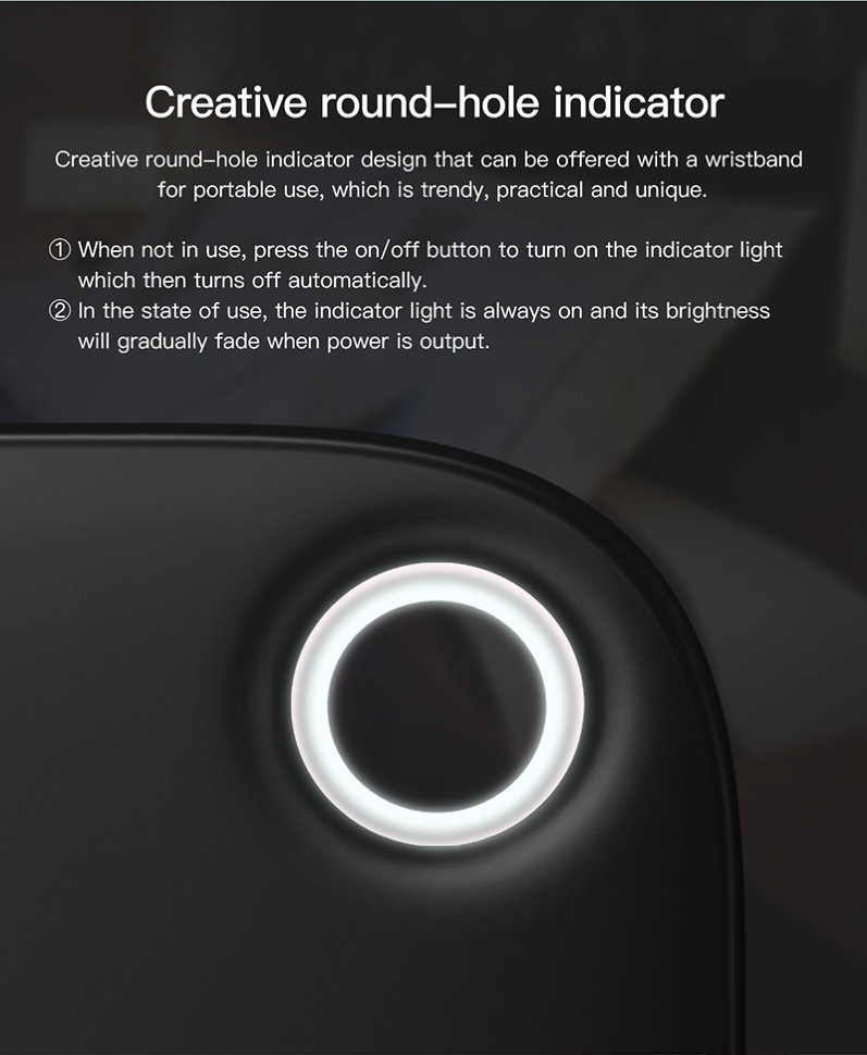 Внеший аккумулятор Baseus FAN DUAL MT-M11 8000mAh Черный Внеший аккумулятор Baseus FAN DUAL MT-M11 8000mAh Черный