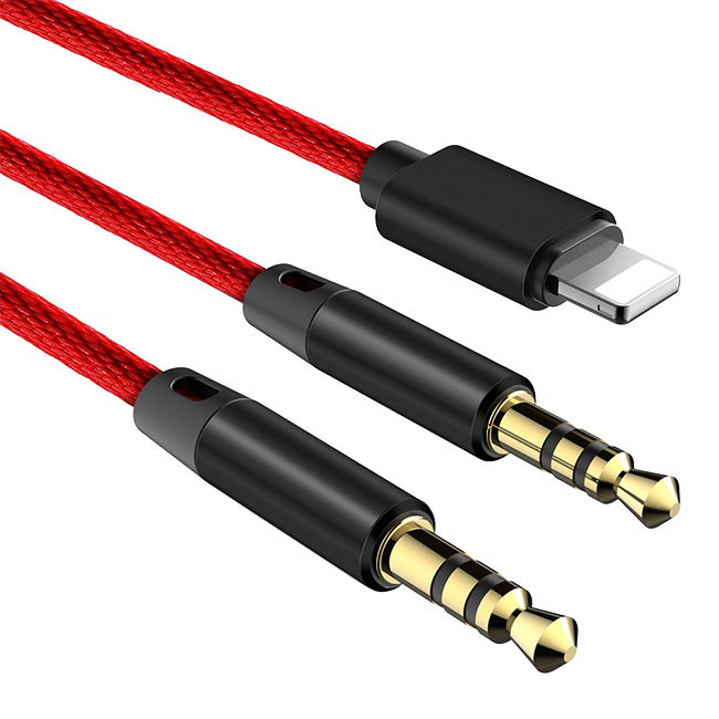 AUX кабель Baseus L33 Lightning - miniJack 3.5mm 120 см Черный AUX кабель Baseus L33 Lightning - miniJack 3.5mm 120 см Черный