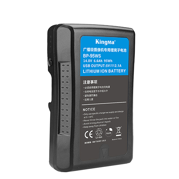 Аккумулятор KingMa BP-95WS V-Mount 95Wh Аккумулятор KingMa BP-95WS V-Mount 95Wh
