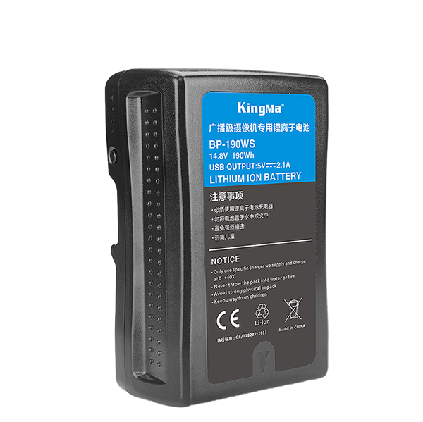 Аккумулятор KingMa BP-190WS V-Mount 190Wh Аккумулятор KingMa BP-190WS V-Mount 190Wh