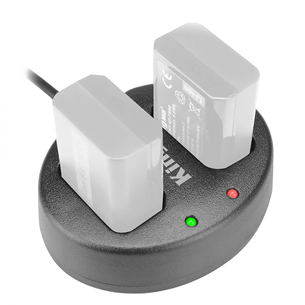 Зарядное устройство двойное KingMa BM015 для аккумуляторов NP-FW50 Зарядное устройство двойное KingMa BM015 для аккумуляторов NP-FW50