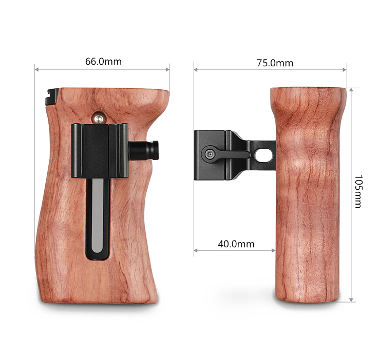 Рукоятка SmallRig 2187B Wooden NATO Side Handle Рукоятка SmallRig 2187B Wooden NATO Side Handle