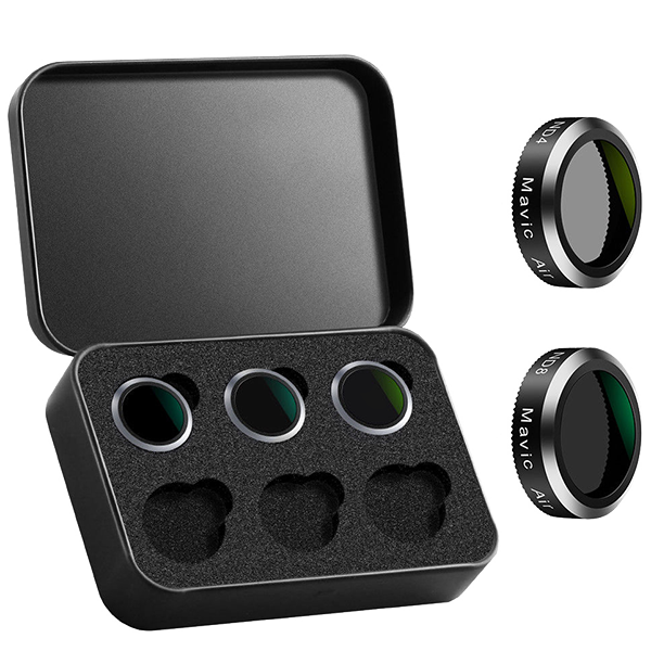 Комплект светофильтров K&F Concept ND + ND/CPL для DJI Mavic Air (6шт)