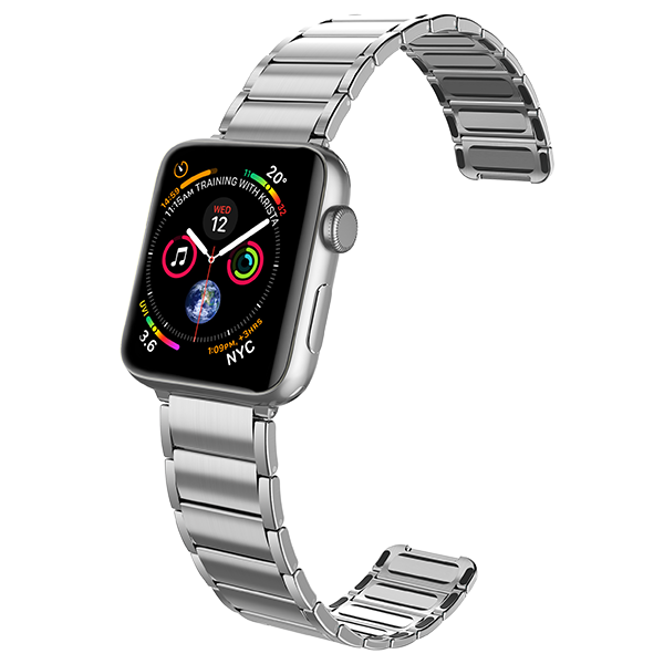 Браслет X-Doria Classic для Apple Watch 38/40 мм Серебро