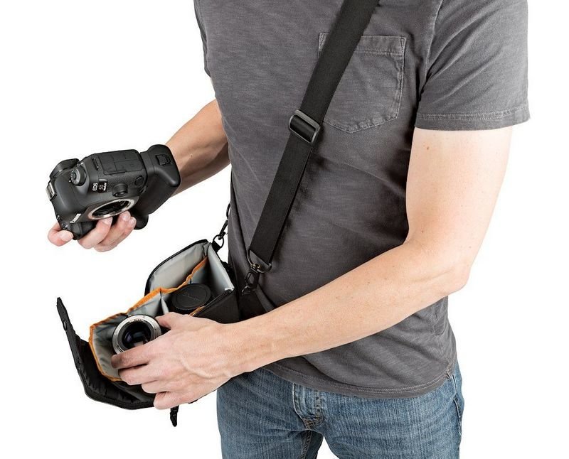 Чехол для объектива Lowepro ProTactic Lens Exchange 100 AW Чёрный Чехол для объектива Lowepro ProTactic Lens Exchange 100 AW Чёрный