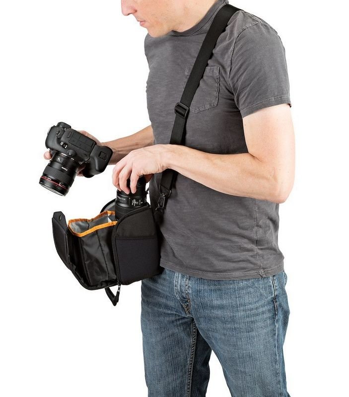 Чехол для объектива Lowepro ProTactic Lens Exchange 100 AW Чёрный Чехол для объектива Lowepro ProTactic Lens Exchange 100 AW Чёрный