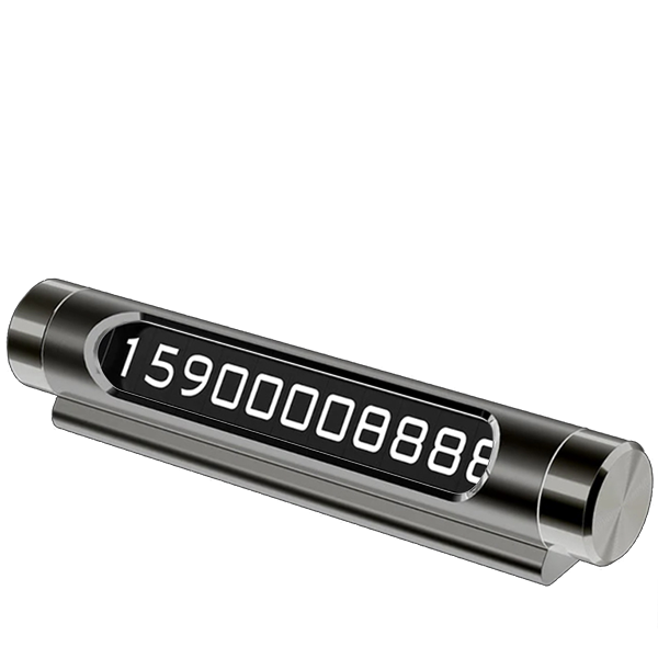 Двойная автовизитка Baseus Temporary Parking Number Card Чёрная Двойная автовизитка Baseus Temporary Parking Number Card Чёрная