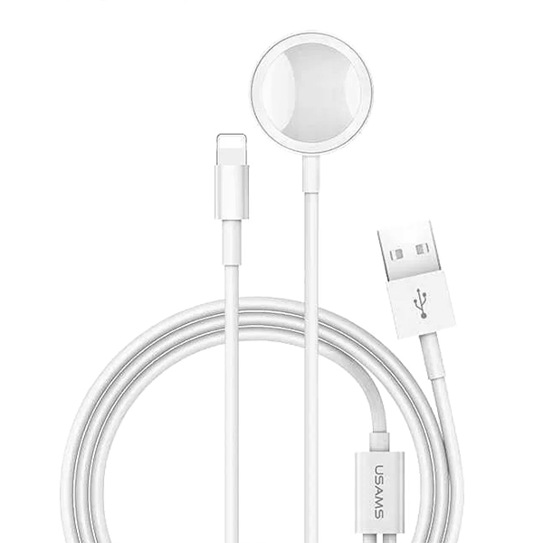 Кабель USAMS US-CC076 2IN1 Lightning + Apple Watch Кабель USAMS US-CC076 2IN1 Lightning + Apple Watch