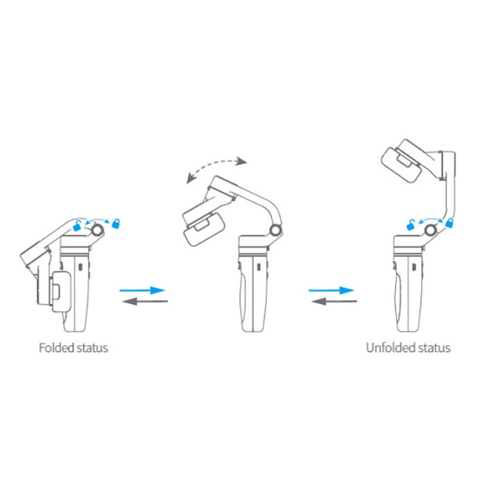 Стабилизатор Feiyu VLOG Pocket Чёрный Стабилизатор Feiyu VLOG Pocket Чёрный