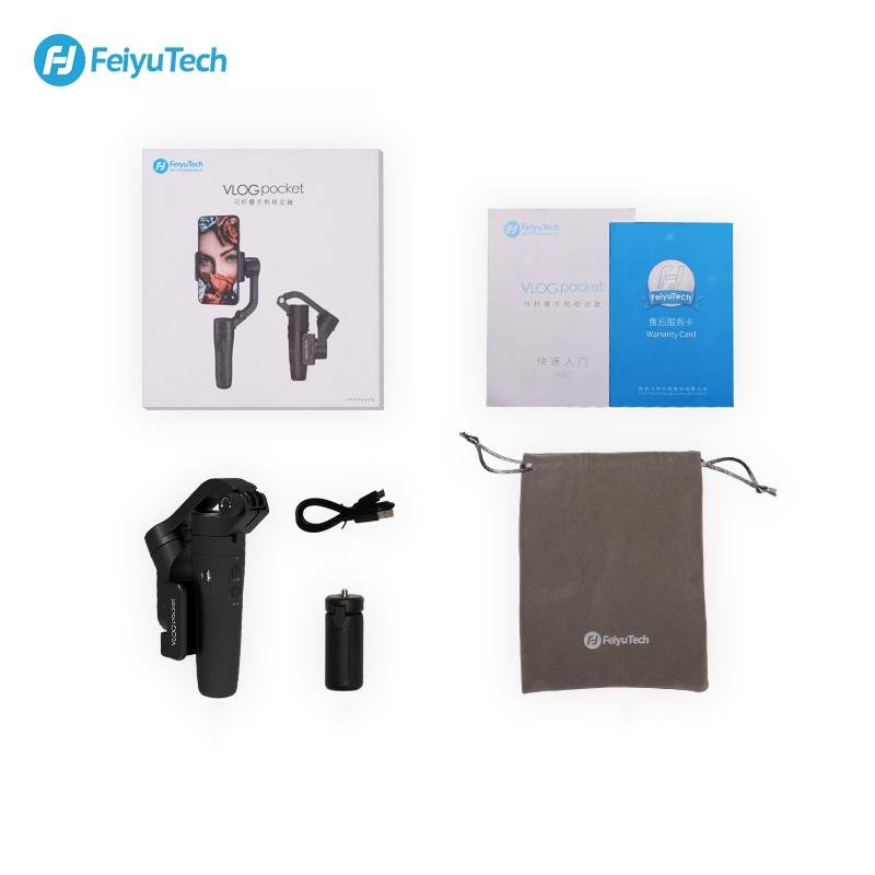 Стабилизатор Feiyu VLOG Pocket Чёрный Стабилизатор Feiyu VLOG Pocket Чёрный