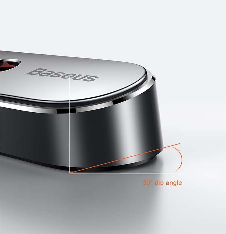 Автовизитка Baseus Sliding cover Серебро Автовизитка Baseus Sliding cover Серебро