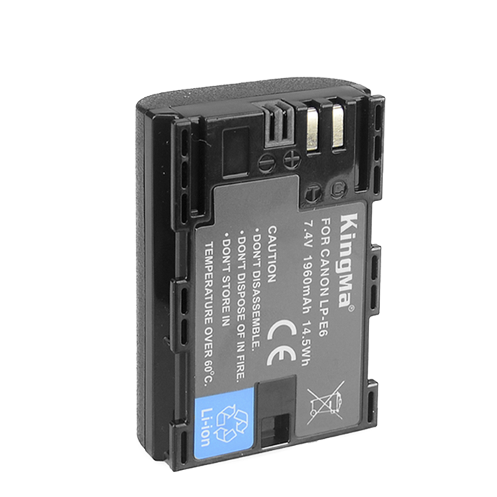 Аккумулятор KingMa LP-E6 1960 мАч Аккумулятор KingMa LP-E6 1960 мАч