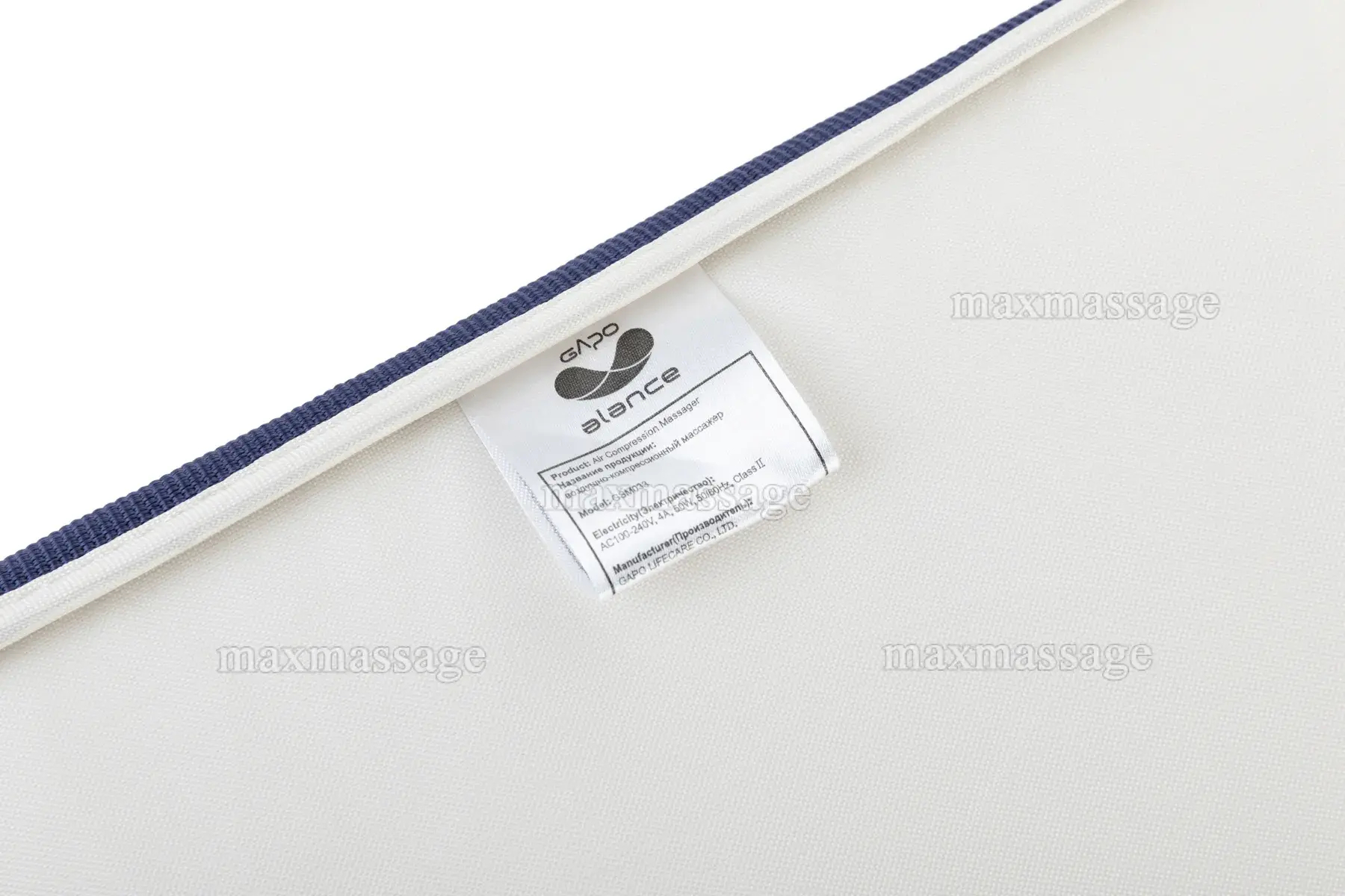Gapo Alance Ivory Аппарат для массажа и прессотерапии, комплект «Люкс», размер XXL (массажный мат + манжеты для ног, руки и талии) Gapo Alance Ivory Аппарат для массажа и прессотерапии, комплект «Люкс», размер XXL (массажный мат + манжеты для ног, руки и талии)