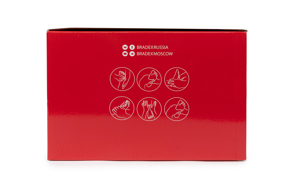 Массажёр BRADEX для стоп и лодыжек «БЛАЖЕНСТВО КОМФОРТ», KZ 0563, красный Массажёр BRADEX для стоп и лодыжек «БЛАЖЕНСТВО КОМФОРТ», KZ 0563, красный