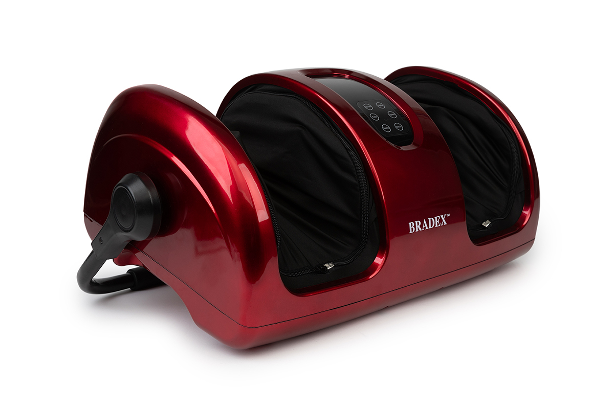 Массажёр BRADEX для стоп и лодыжек «БЛАЖЕНСТВО КОМФОРТ», KZ 0563, красный Массажёр BRADEX для стоп и лодыжек «БЛАЖЕНСТВО КОМФОРТ», KZ 0563, красный