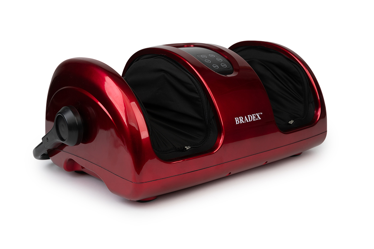 Массажёр BRADEX для стоп и лодыжек «БЛАЖЕНСТВО КОМФОРТ», KZ 0563, красный Массажёр BRADEX для стоп и лодыжек «БЛАЖЕНСТВО КОМФОРТ», KZ 0563, красный
