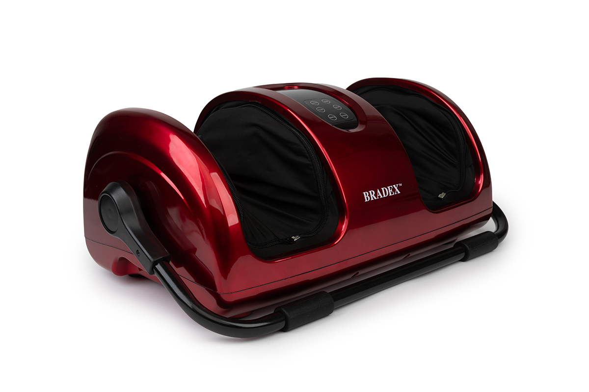 Массажёр BRADEX для стоп и лодыжек «БЛАЖЕНСТВО КОМФОРТ», KZ 0563, красный Массажёр BRADEX для стоп и лодыжек «БЛАЖЕНСТВО КОМФОРТ», KZ 0563, красный
