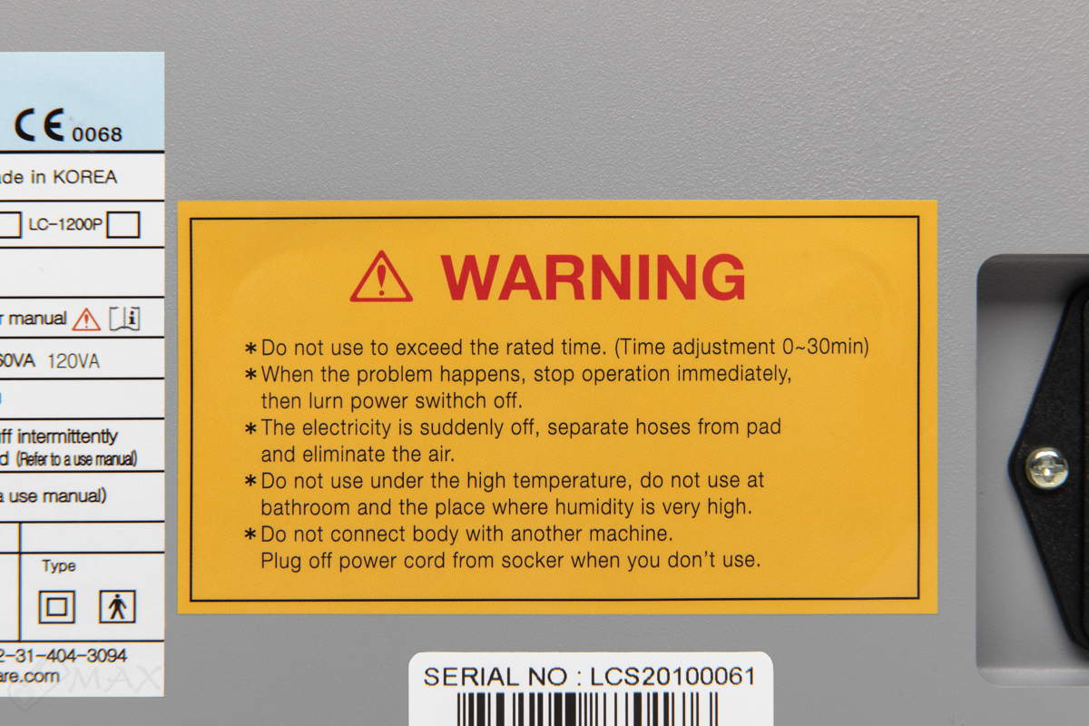 Lead Care LC 600S Аппарат для лимфодренажа / прессотерапии, профессиональный Lead Care LC 600S Аппарат для лимфодренажа / прессотерапии, профессиональный