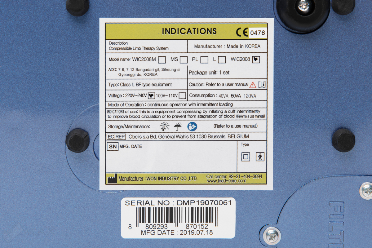 Morning Life WIC-2008 Аппарат для лимфодренажа / прессотерапии, профессиональный (размер пояса L) Morning Life WIC-2008 Аппарат для лимфодренажа / прессотерапии, профессиональный (размер пояса L)