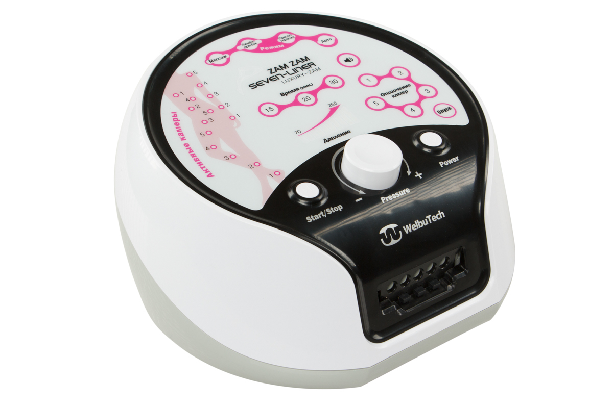 WelbuTech Seven Liner Zam Luxury Аппарат для лимфодренажа, прессотерапии, массажа (полный комплект), размер XXL (новый тип стопы), (РУ) WelbuTech Seven Liner Zam Luxury Аппарат для лимфодренажа, прессотерапии, массажа (полный комплект), размер XXL (новый тип стопы), (РУ)