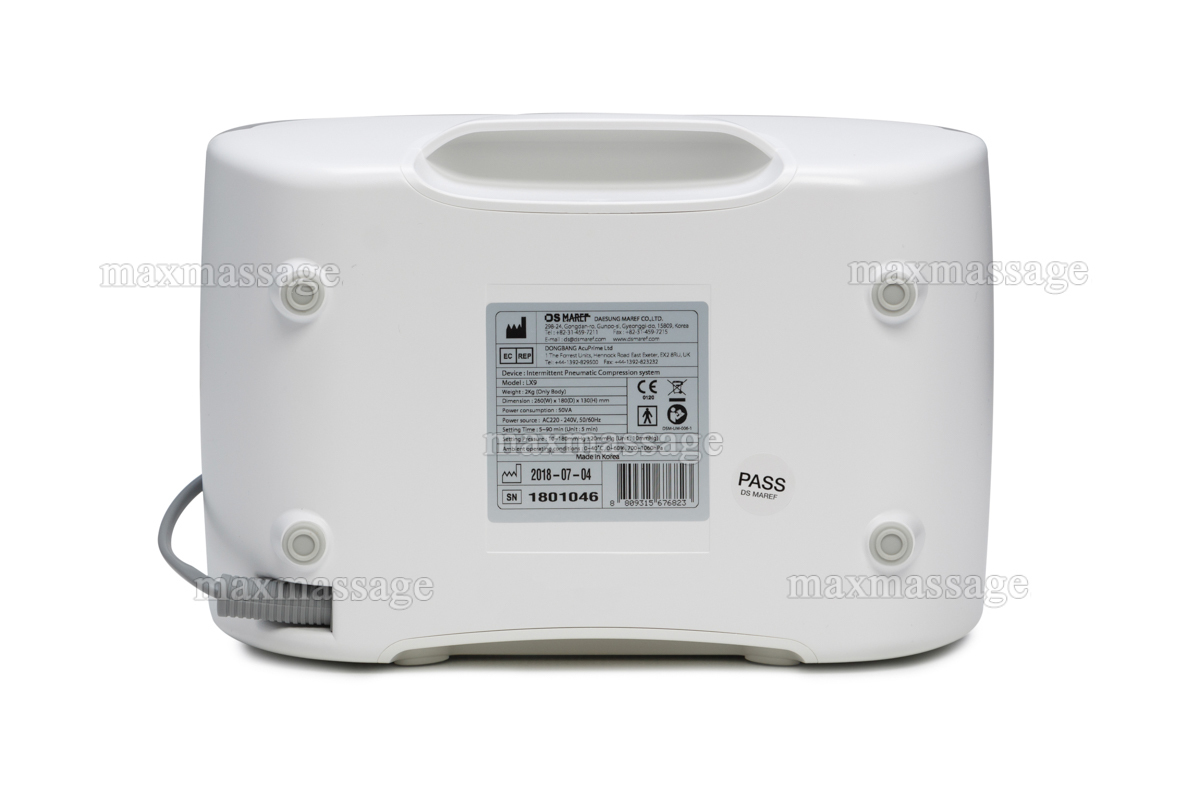 Doctor Life LX9 (Lympha-sys9) Аппарат для лимфодренажа, прессотерапии, массажа + манжеты для ног + манжета на руку, XL Doctor Life LX9 (Lympha-sys9) Аппарат для лимфодренажа, прессотерапии, массажа + манжеты для ног + манжета на руку, XL