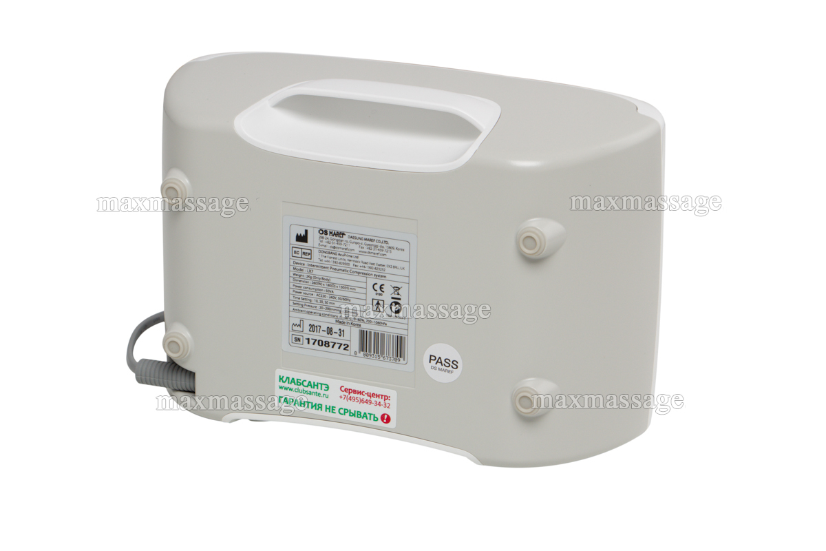 Doctor Life LX7 Лимфодренажный массажёр + манжеты для ног + пояс для похудения, XL Doctor Life LX7 Лимфодренажный массажёр + манжеты для ног + пояс для похудения, XL