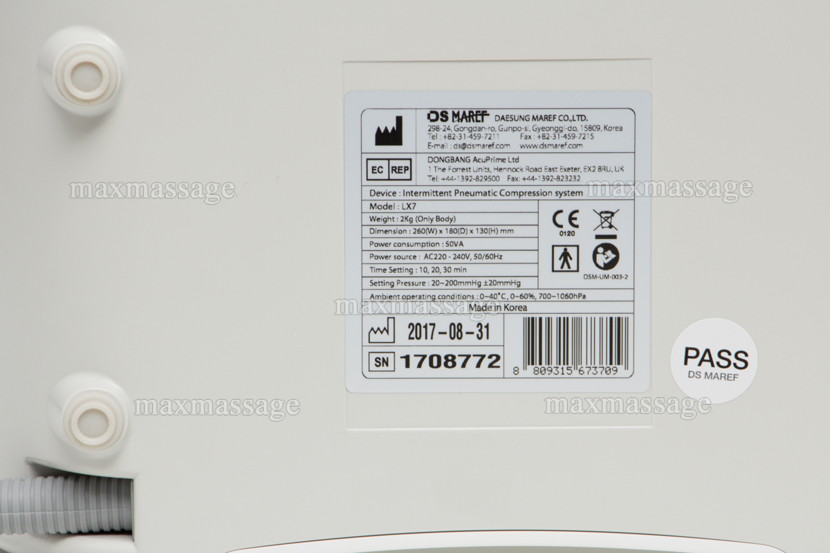 Doctor Life LX7 Лимфодренажный массажёр + манжета для руки Doctor Life LX7 Лимфодренажный массажёр + манжета для руки