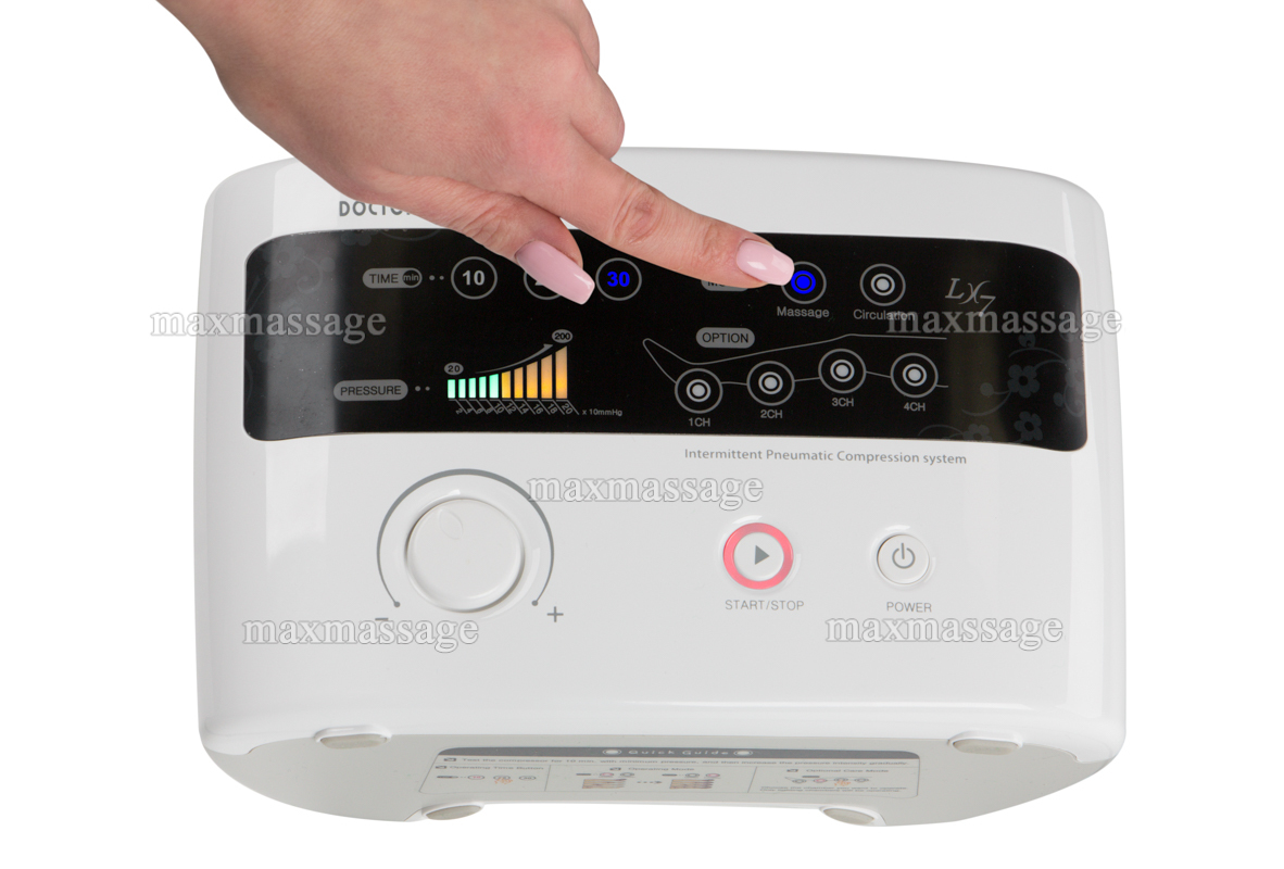 Doctor Life LX7 Лимфодренажный массажёр + манжета для руки Doctor Life LX7 Лимфодренажный массажёр + манжета для руки