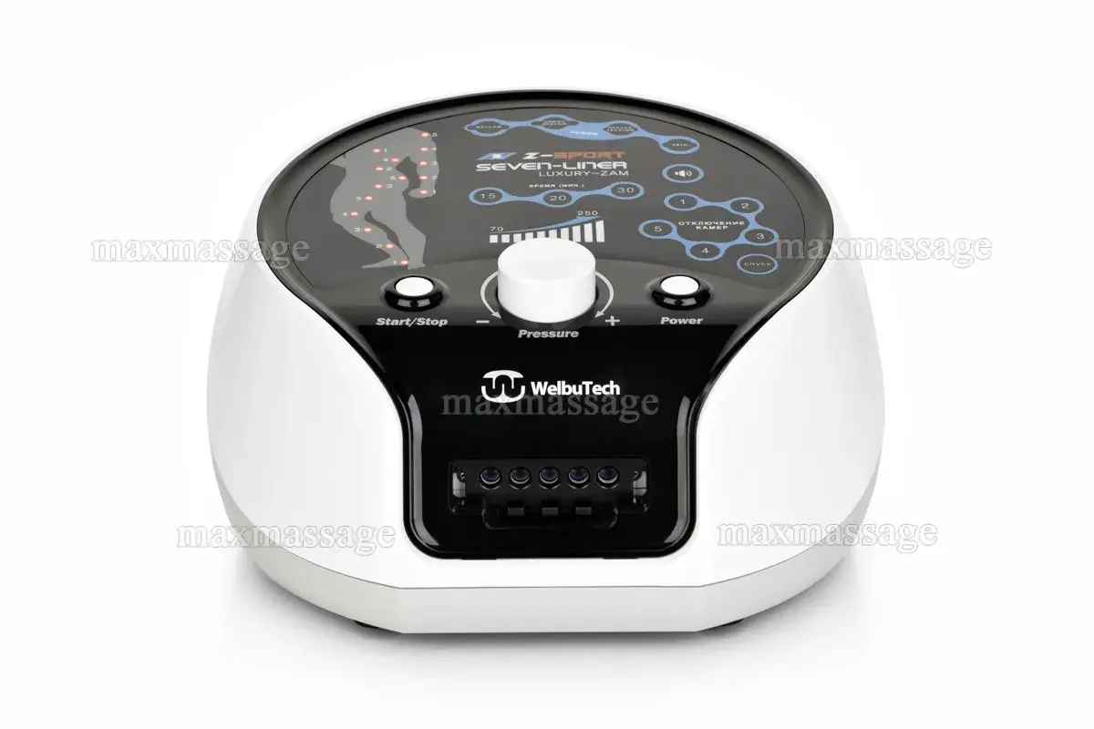 WelbuTech Seven Liner Zam Luxury Z-Sport Аппарат для лимфодренажа, прессотерапии, массажа (манжеты для ног + шорты), размер L, (РУ) WelbuTech Seven Liner Zam Luxury Z-Sport Аппарат для лимфодренажа, прессотерапии, массажа (манжеты для ног + шорты), размер L, (РУ)