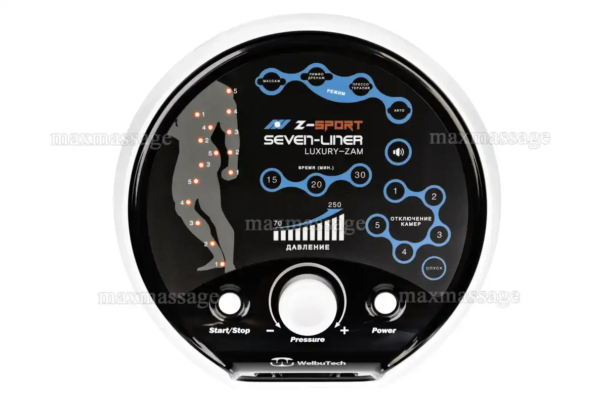 Аппарат для лимфодренажа WelbuTech Zam Luxury Z-Sport – Стандартный комплект, размер XL, (РУ) Аппарат для лимфодренажа WelbuTech Zam Luxury Z-Sport – Стандартный комплект, размер XL, (РУ)
