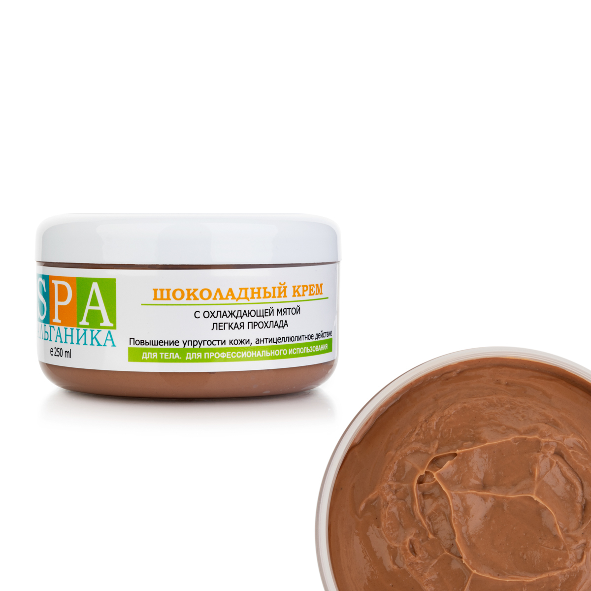 Шоколадный крем с охлаждающей мятой, 250 мл Шоколадный крем с охлаждающей мятой, 250 мл