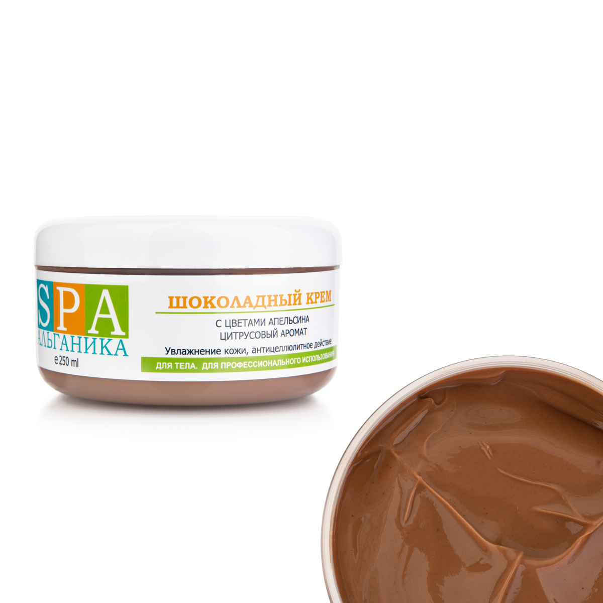 Шоколадный крем с цветами апельсина, 250 мл Шоколадный крем с цветами апельсина, 250 мл